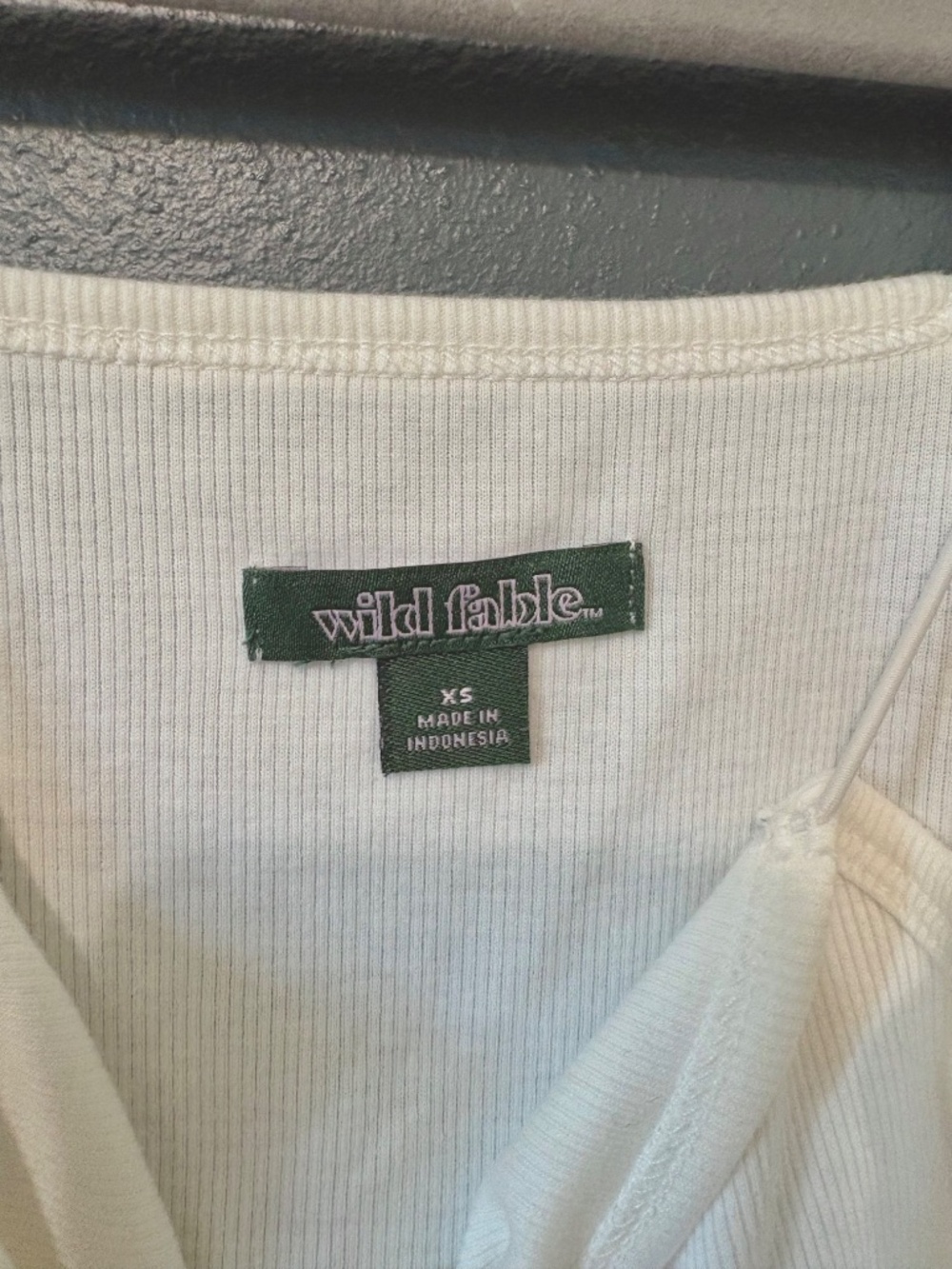 Wild Fable Ribbed Minimalist Body Suit - Picture 3 of 4